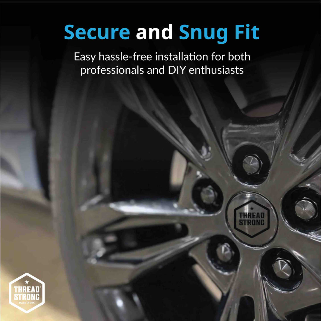 Ford Wheel Lug Nuts M14x1.5 | Maverick, Mustang, Edge, Explorer | Stainless Steel Lug Nuts