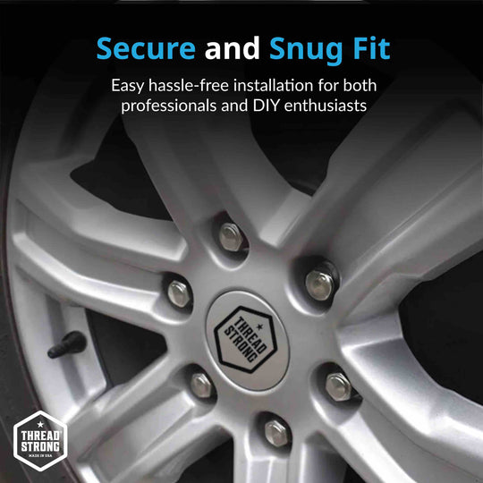 Ford Wheel Lug Nuts M14x1.5 | Maverick, Mustang, Edge, Explorer | Stainless Steel Lug Nuts