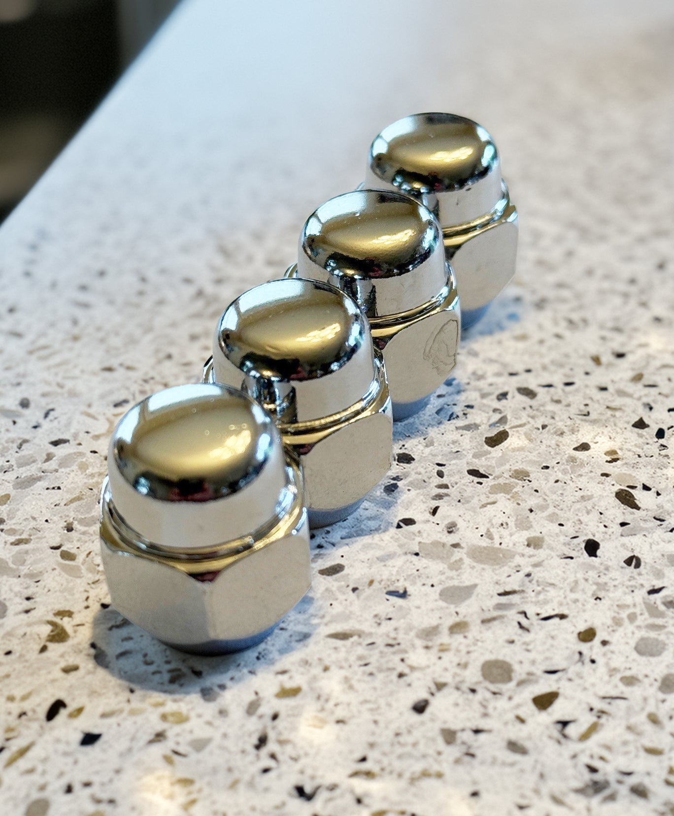 5x Bimecc Short Head Alloy Wheel Nuts M12x1.25 – Fits Nissan Primera, Presage, Qashqai – Italian Made