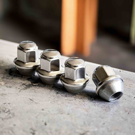 Ford Wheel Lug Nuts M14x1.5 | Maverick, Mustang, Edge, Explorer | Stainless Steel Lug Nuts