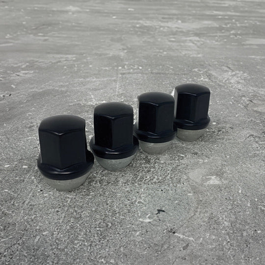 Lucid Wheel Lug Nuts M14x1.5 | Lucid Air | Black Stainless Steel Lug Nuts