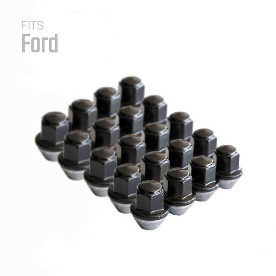 Ford Wheel Lug Nuts M14x1.5 | Maverick, Mustang, Edge, Explorer | Stainless Steel Lug Nuts