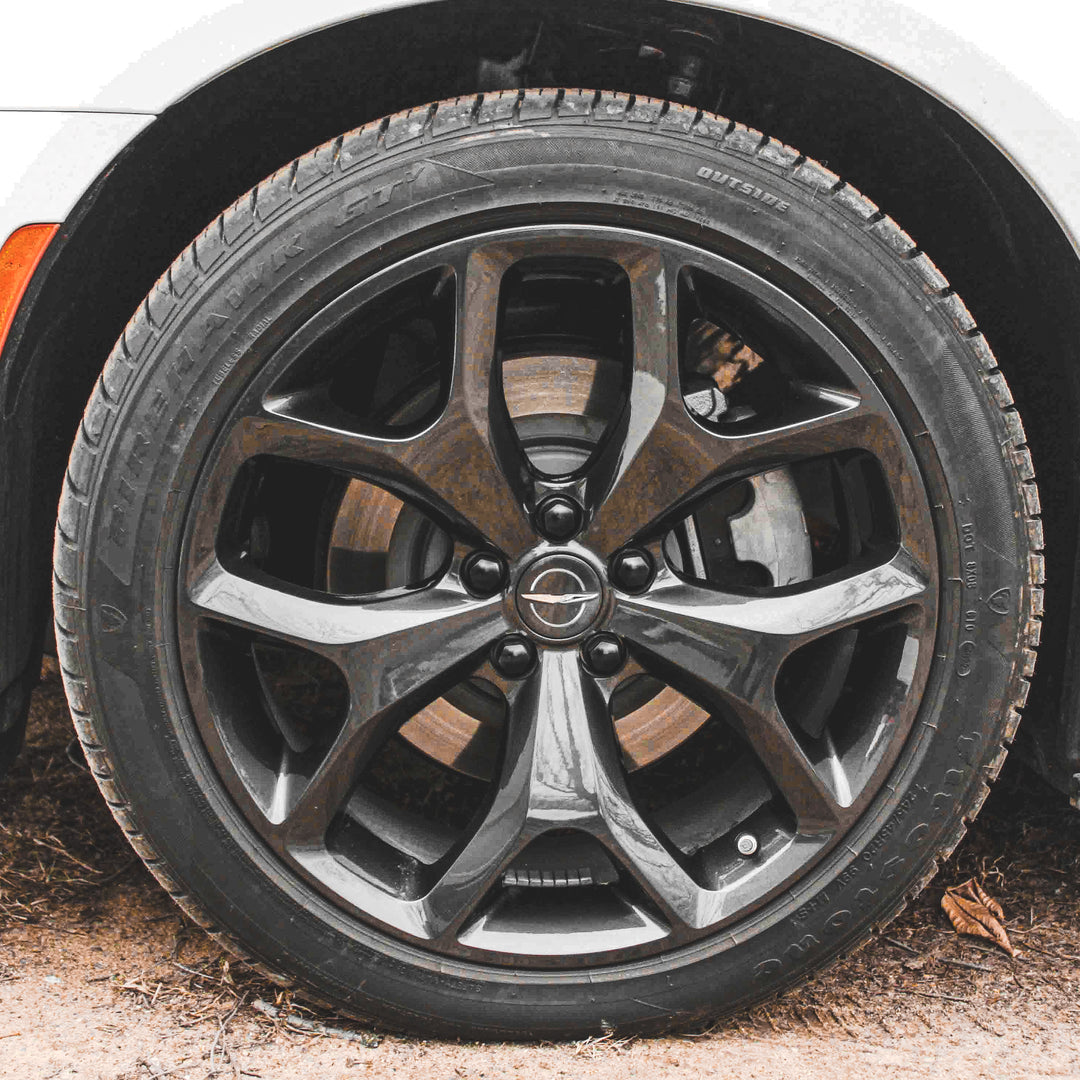Chrysler 300 Wheel Lug Nuts M14x1.5 | Black Stainless Steel Lug Nuts