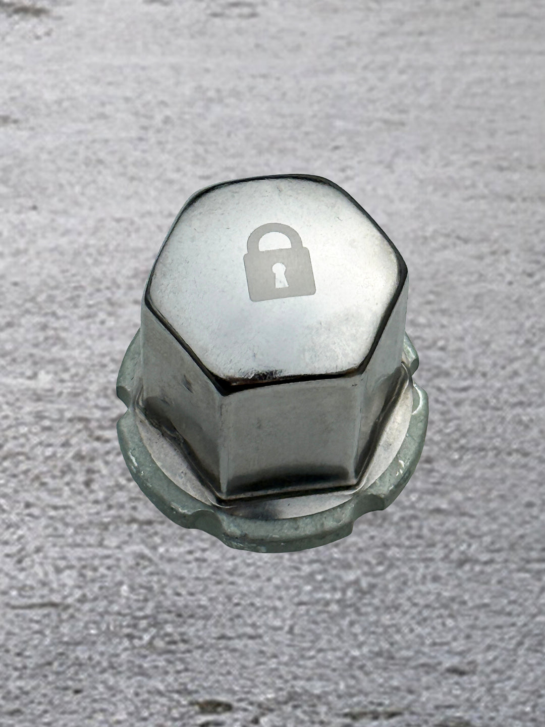 SECURELOK Decorative Locking Wheel Nut | Fits Rivian Vehicles | Black and Stainless Steel Security Lug Nuts