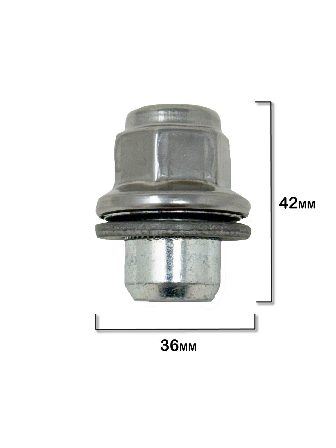 Toyota Wheel Lug Nuts M14x1.5 | Tacoma, Tundra, Sequoia, Grand Highlander | Stainless Steel Lug Nuts